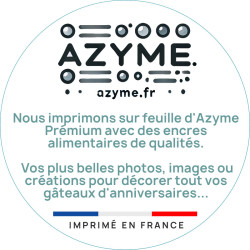 Disque azyme comestible 20 cm
