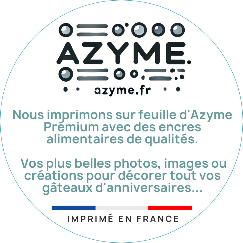 Disque azyme comestible 20 cm