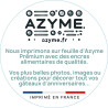 Disque azyme comestible 20 cm