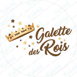 40 Pastille d'azyme Galette des rois  - KIDESTOK